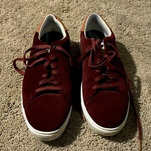 Ted Baker Burgundy lace up shoes size 10